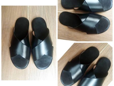 THE REMI SLIDE BLACK